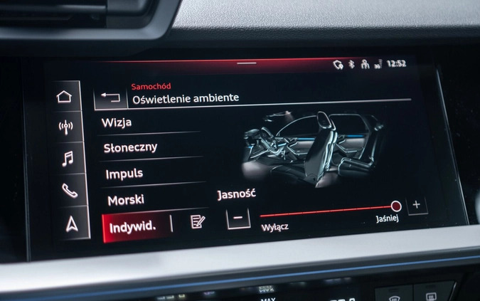 Audi A3 cena 148773 przebieg: 5, rok produkcji 2024 z Śrem małe 379